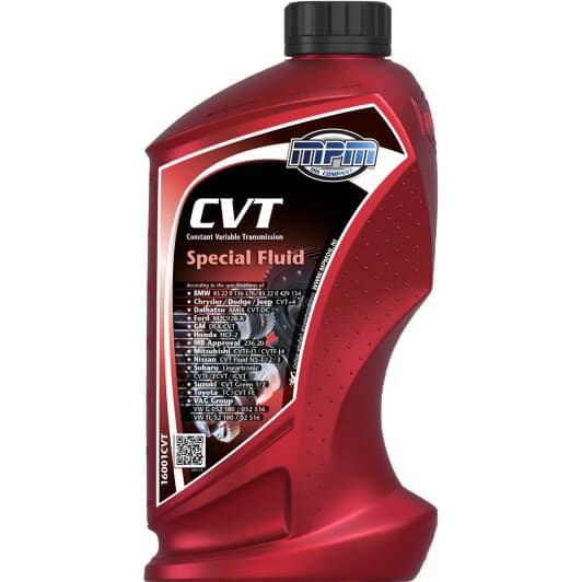 MPM CVT Special Fluid трансмісійна олива