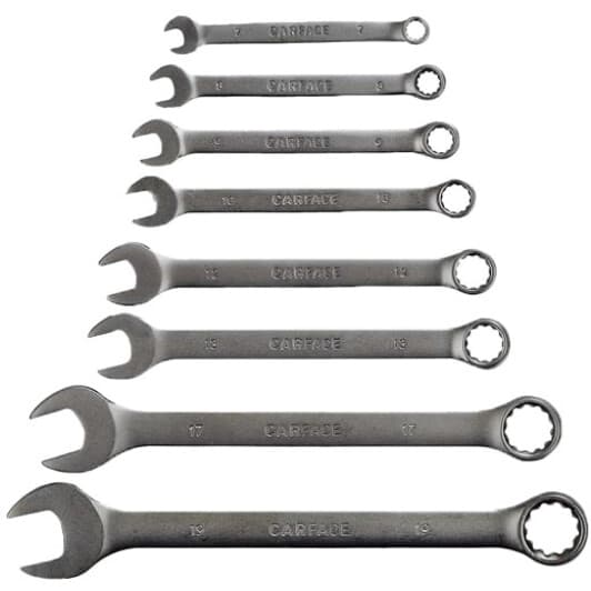 Набор ключей рожково-накидных Carface nrcf707 7-19 мм 8 шт