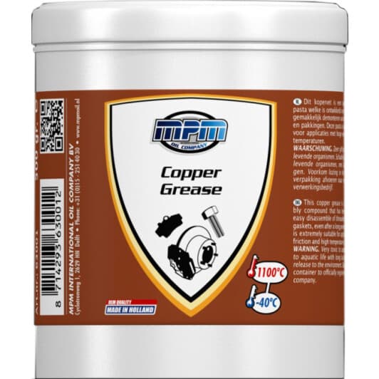 MPM Copper Grease мідне мастило