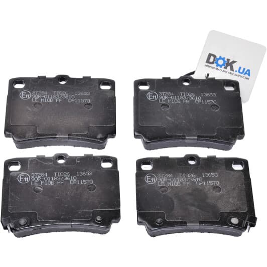 37284 A.B.S. Гальмівні колодки