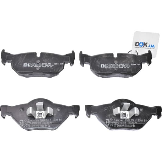 23926.170.1 Zimmermann Тормозные колодки