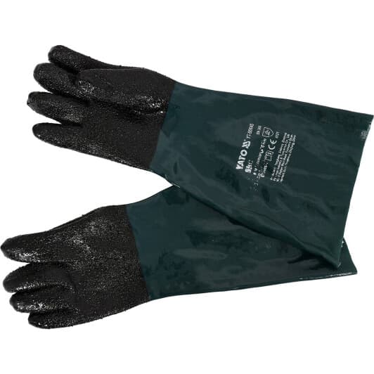 Рукавички робочі Yato чорні