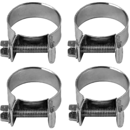 Хомут Vorel 73786 винтовой 20-22 мм сталь оцинкованная W1 4 шт