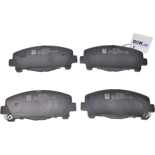 ADH24282 Blue Print Гальмівні колодки для Honda Accord