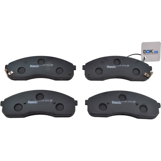 MPK13 Mando Тормозные колодки