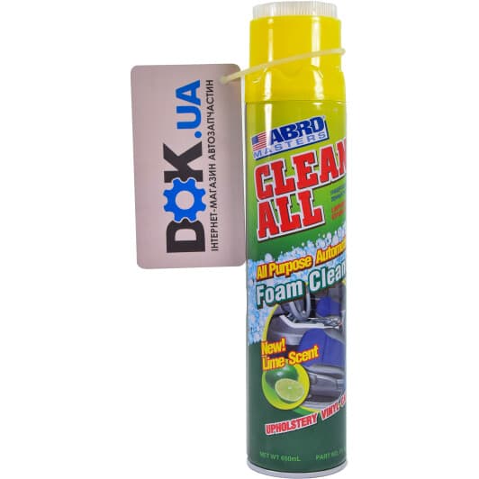 Очисник салону ABRO Clean All лайм 650 мл (FC-650)