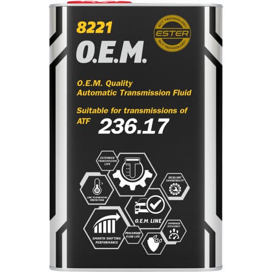Mannol O.E.M. for 9G-Tronic трансмісійна олива