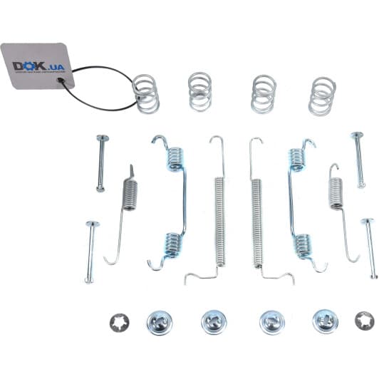 LY1134 Delphi Монтажный комплект барабанных тормозных колодок