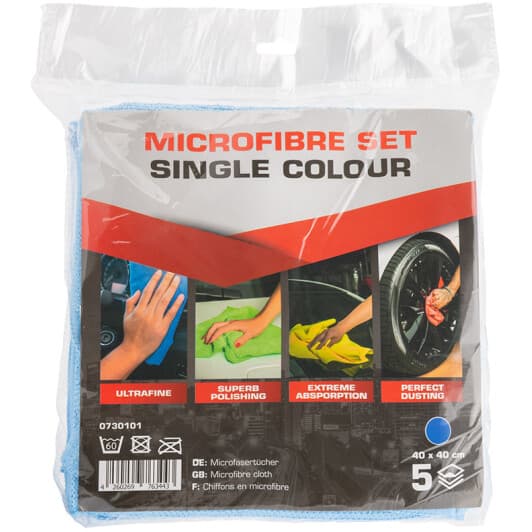 Набор салфеток SERWO 0730101 микрофибра 5 шт