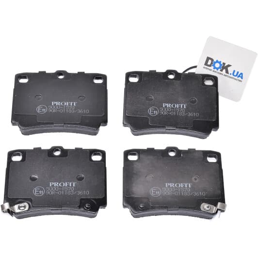 5000-1570 Profit Тормозные колодки для Mitsubishi Pajero Sport