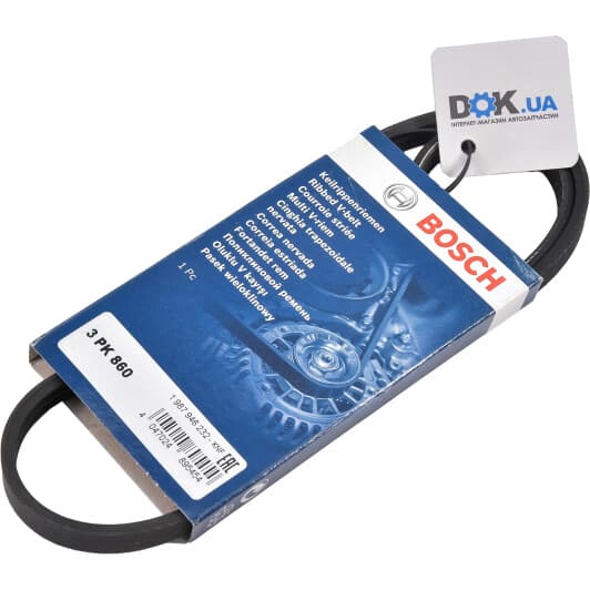 1 987 946 232 Bosch Поліклиновий ремінь для Toyota Prius