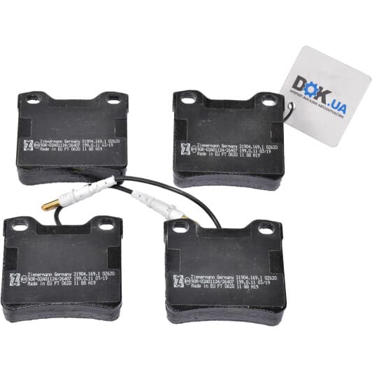 21904.169.1 Zimmermann Тормозные колодки