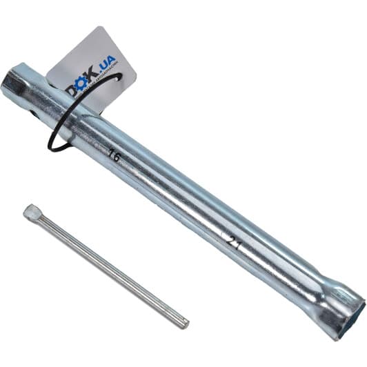 Ключ свічковий Zollex 12031 I-подібний 16x21 мм