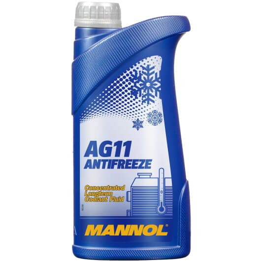 Mannol AG11 Longterm G11 синій концентрат антифризу