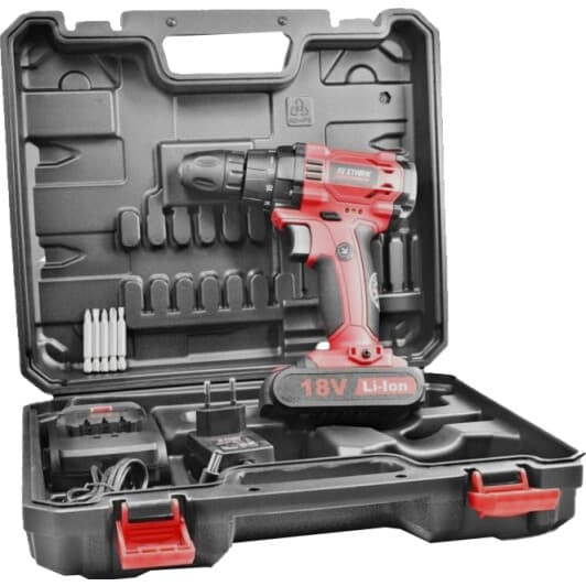 Шуруповерт Stark аккумуляторный CD 18-2 Li-Ion (2 аккумулятора + ЗУ)