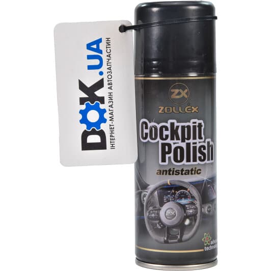 Поліроль для салону Zollex Cockpit Polish нова машина 200 мл (NC200)