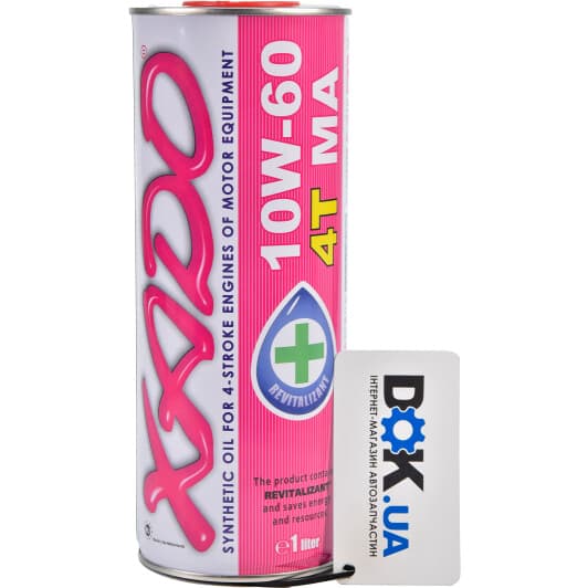 Xado Atomic 10W-60 моторное масло 4T
