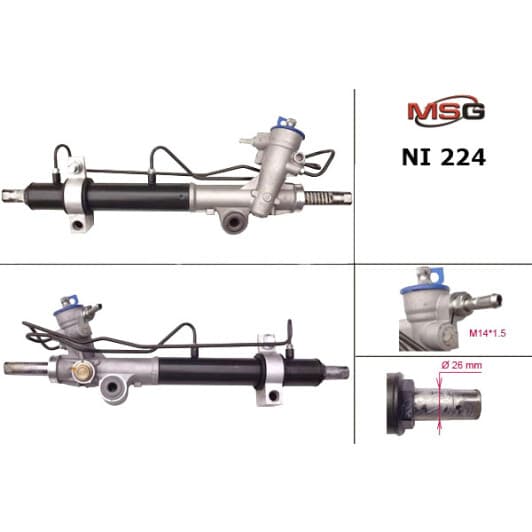 NI224 MSG Рулевая рейка