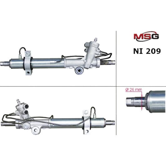 NI209 MSG Рулевая рейка для Nissan Murano