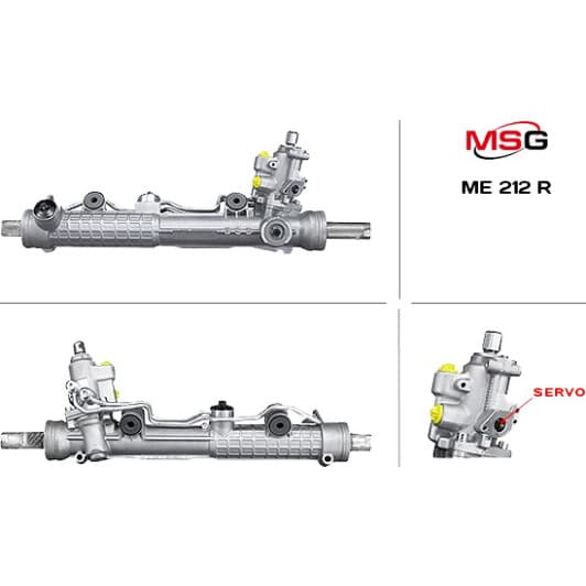 ME212R MSG Рулевая рейка