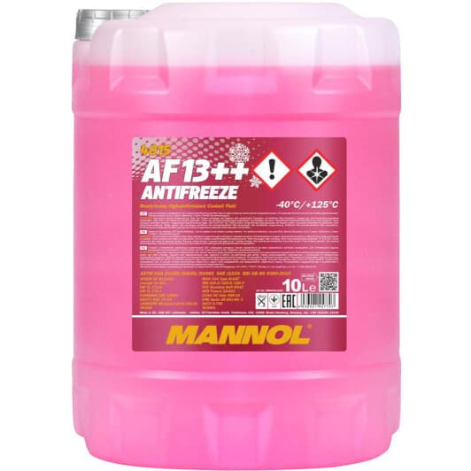Mannol AF13++ High-performance G13 фиолетовый -40 °C, 10 л (MN4015-10) готовый антифриз