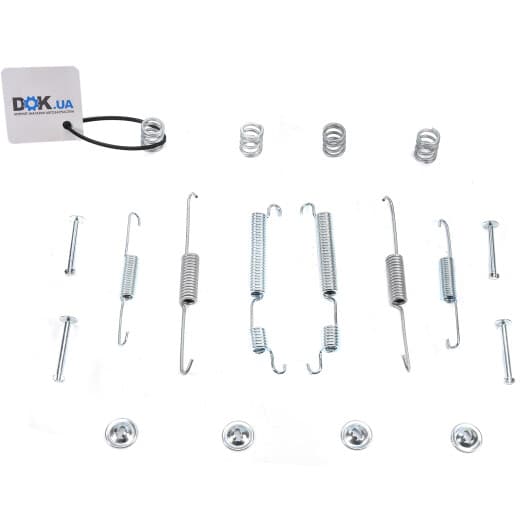 1 987 475 260 Bosch Монтажный комплект барабанных тормозных колодок