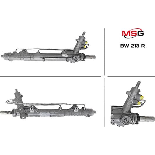 BW213R MSG Кермова рейка