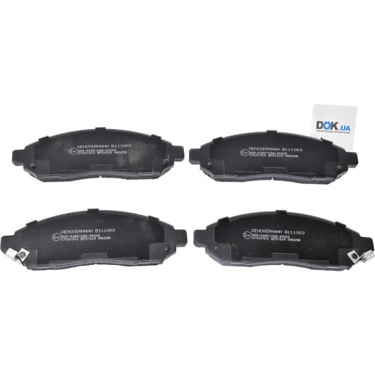 B111063 Denckermann Тормозные колодки