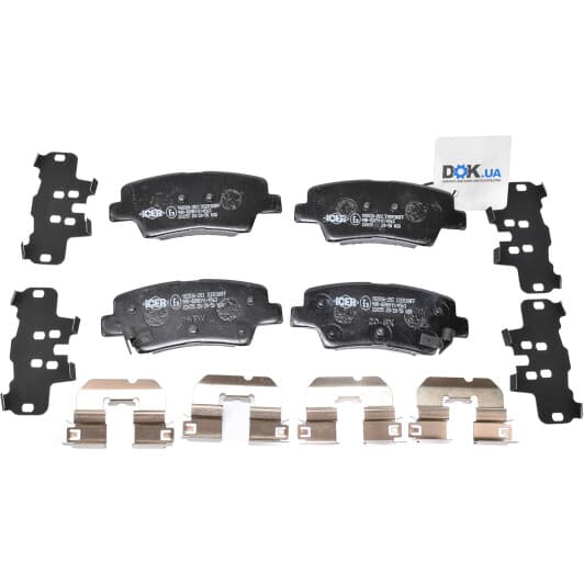 182036203 Icer Гальмівні колодки