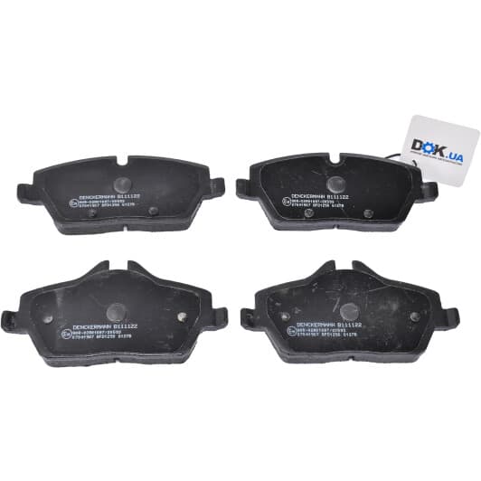 B111122 Denckermann Гальмівні колодки