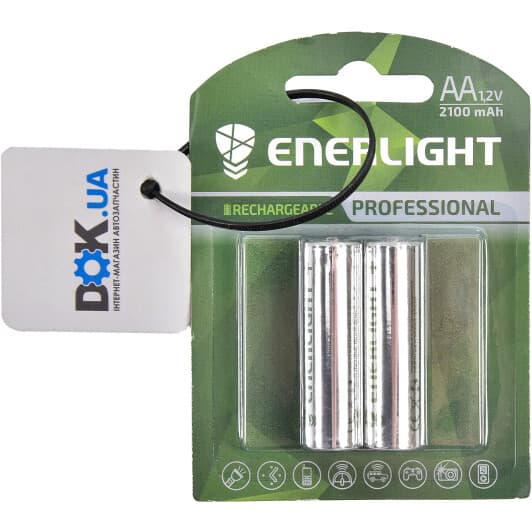 Аккумуляторная батарейка Enerlight 30610102 2100 mAh 2 шт
