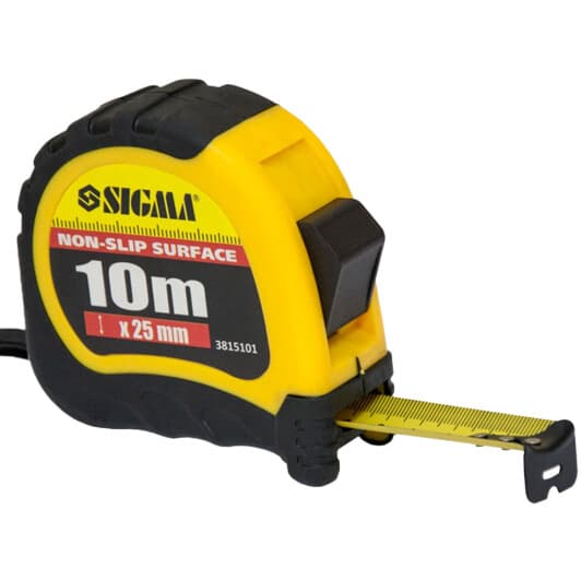 Рулетка Sigma 3815101 10 м