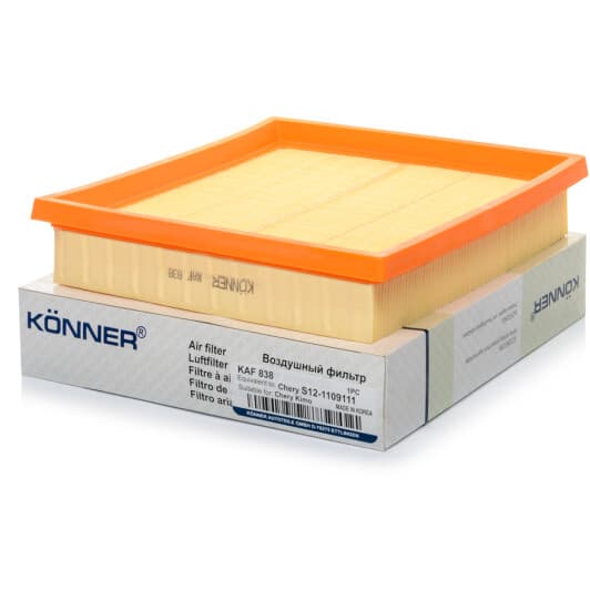 kaf838 KONNER-KOREA Воздушный фильтр для Chery Kimo (A1)