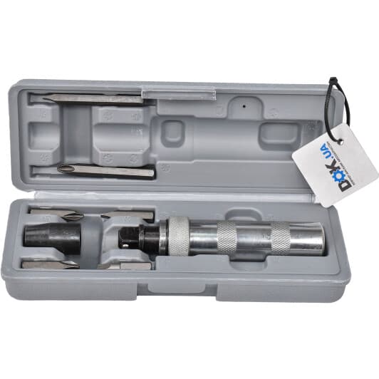 Отвертка ударная с набором бит Intertool HT-0430