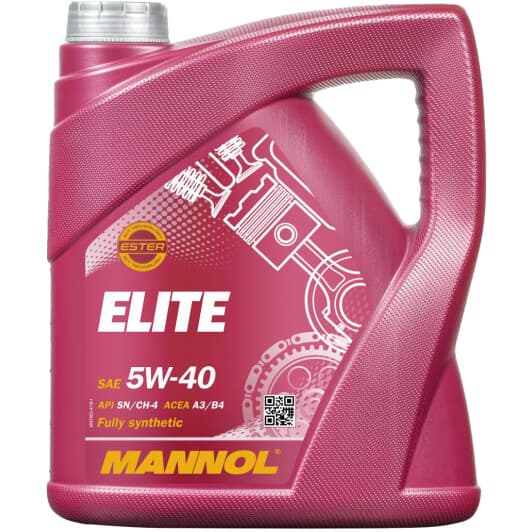 Mannol Elite 5W-40 (4 л) моторное масло