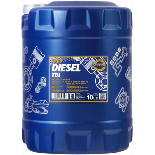 Mannol Diesel TDI 5W-30 (10 л) моторное масло