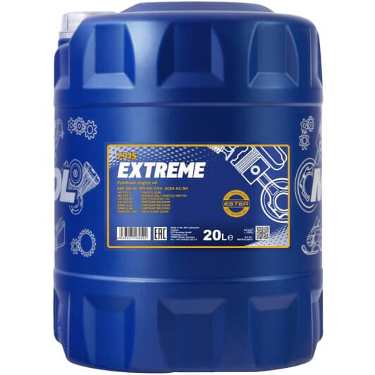 Mannol Extreme 5W-40 (20 л) моторное масло