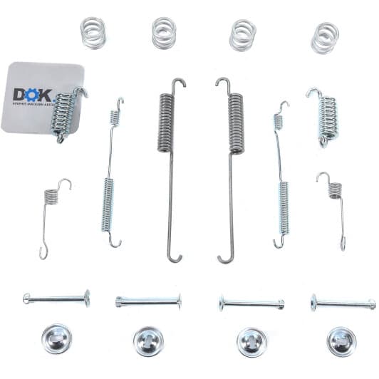 1 987 475 072 Bosch Монтажний комплект барабанних гальмівних колодок