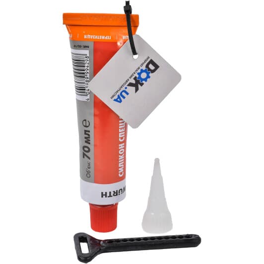 Würth Silicone Special 250 герметик чорний