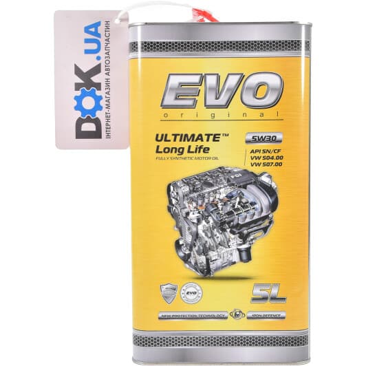 EVO Ultimate LongLife 5W-30 (5 л) моторное масло