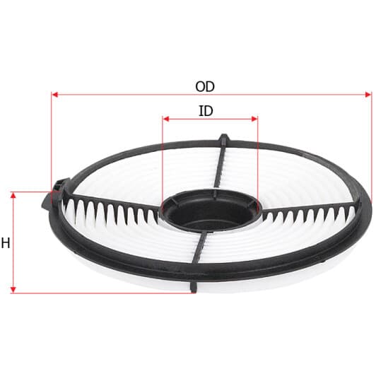 A1129 Sakura Воздушный фильтр