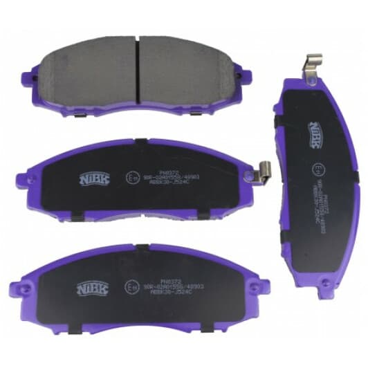 PN0372 NiBK Гальмівні колодки