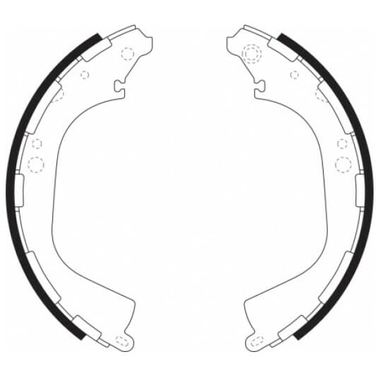 FN1189 NiBK Тормозные колодки