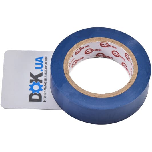 Ізоляційна стрічка Intertool it0010 синя ПВХ 17 мм x 10 м