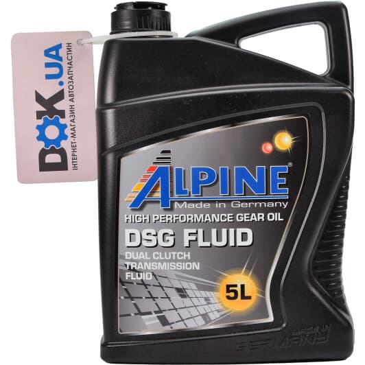 Alpine DSG fluid (5 л) трансмиссионное масло