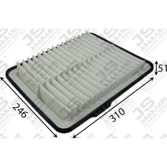 A52004 JS Asakashi Воздушный фильтр для Hummer H3