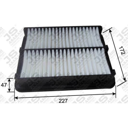 A25004 JS Asakashi Воздушный фильтр