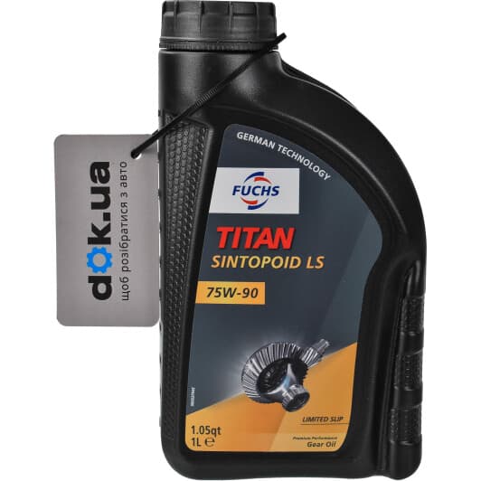 Fuchs Titan Sintopoid LS 75W-90 трансмиссионное масло