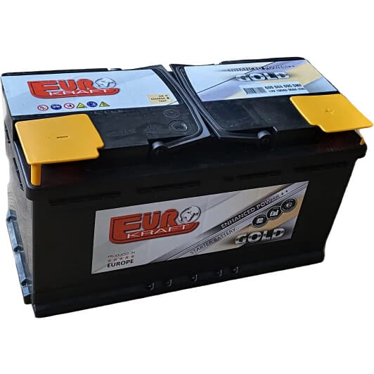 Аккумулятор EUROKRAFT 6 CT-100-R Gold 183992