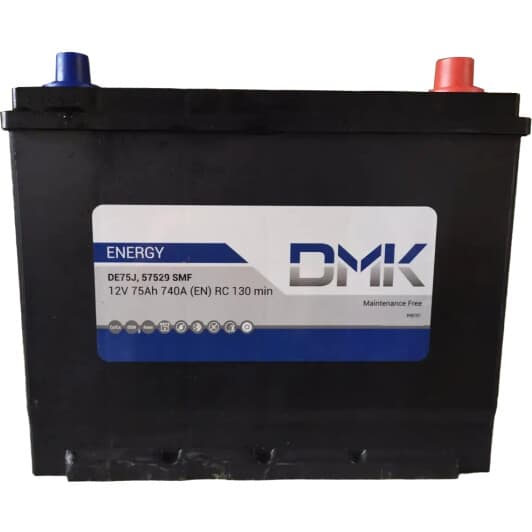 Акумулятор DMK 6 CT-75-R Energy DE75J